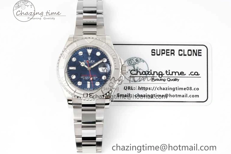 1:1 GSF A2836 SS Yacht-Master Best Bracelet on 126622 Edition Blue Dial 0514